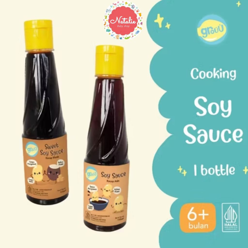 

GROUU Cooking Sauce - Soy Sauce Kecap Asin/ Kecap Manis
