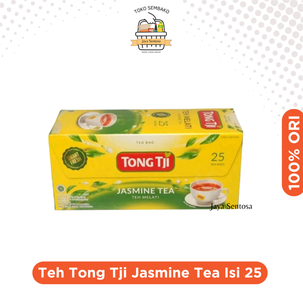 

TONG TJI TEH JASMINE FOIL PACK ISI 25's