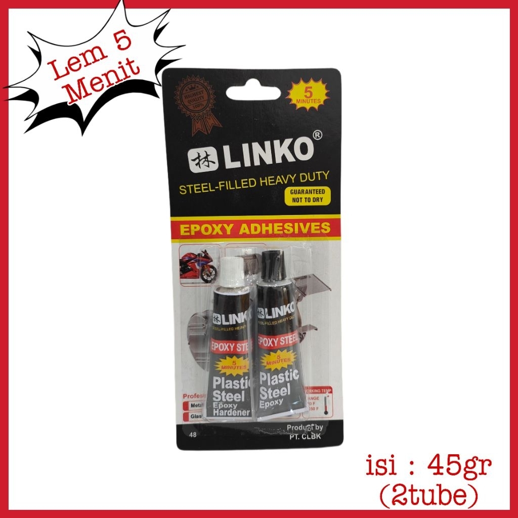 

LEM 5 MENIT / LEM BESI KUAT MURAH