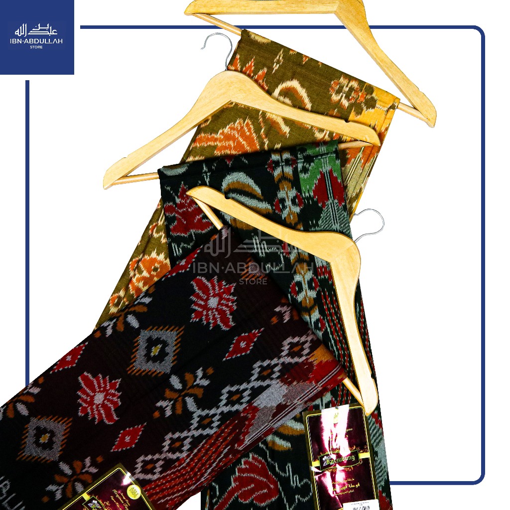 Sarung Tenun Goyor Botol Zaweeya Motif Kembang Rayon Premium