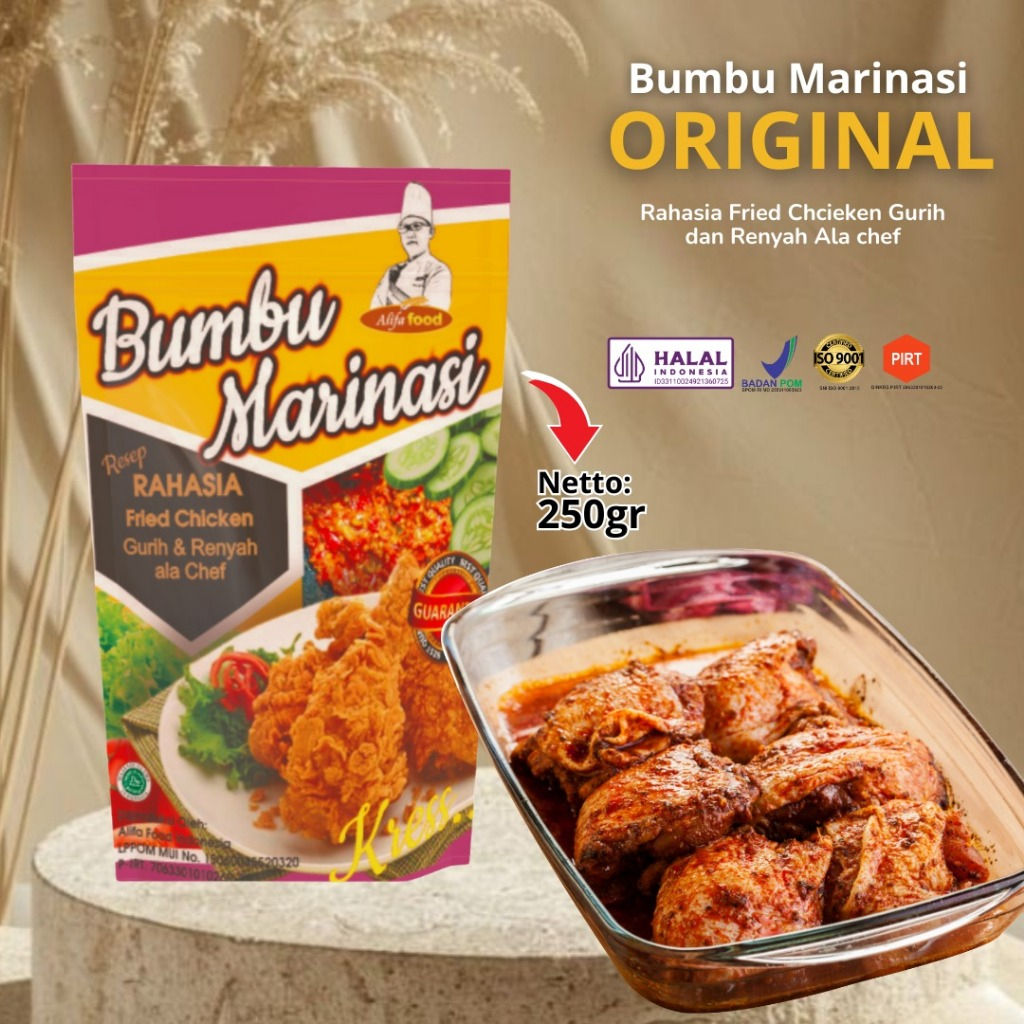 

Bumbu Marinasi ORIGINAL Alifa Food 250gram