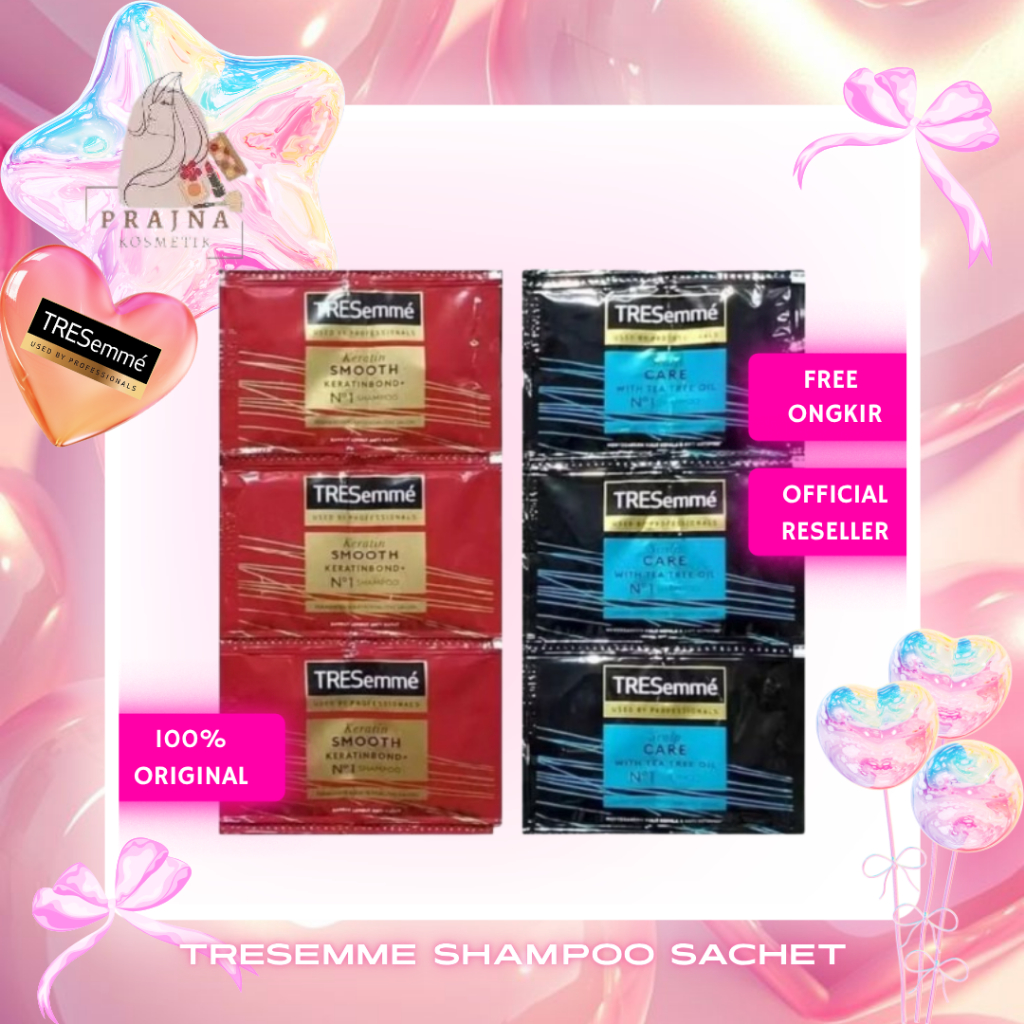 Tresemme Shampoo SACHET - Keratin Smooth / Scalp Care Shampoo