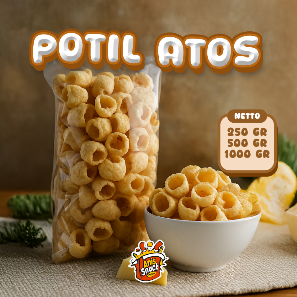 

Potil Atos / Potil Karah / Potil Pedas Manis / Potil Mini / Potil Singkong