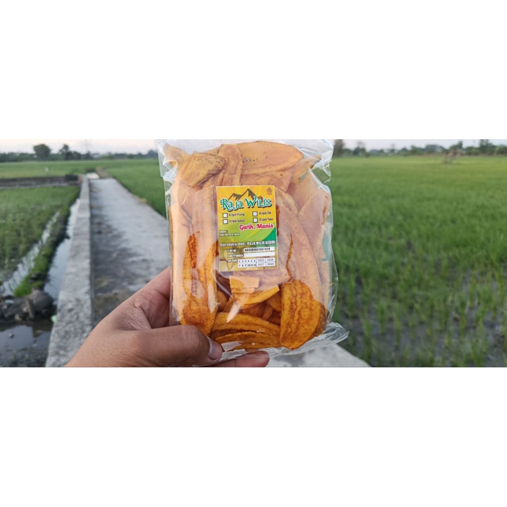 

KRIPIK PISANG KEDIRI RAJA WILIS 80 GRAM