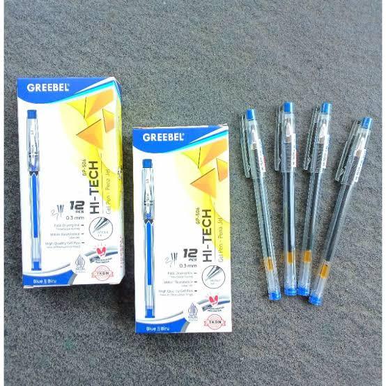 

Pulpen Gel Greebel / Hi-tec 0.3 Varian Warna