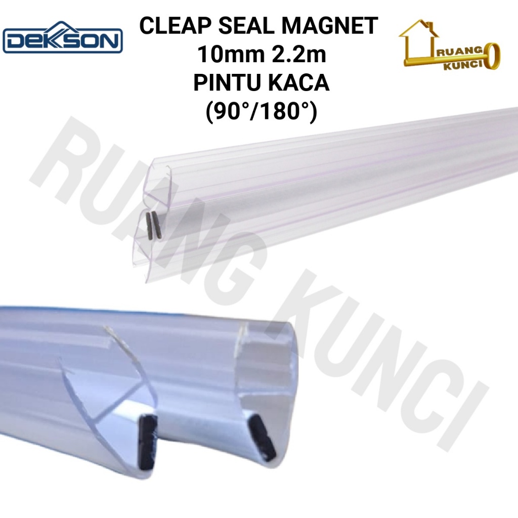 Clip Seal Magnet Pintu Kaca Magnetic Glass Clip Seal Pintu Kaca Magnet