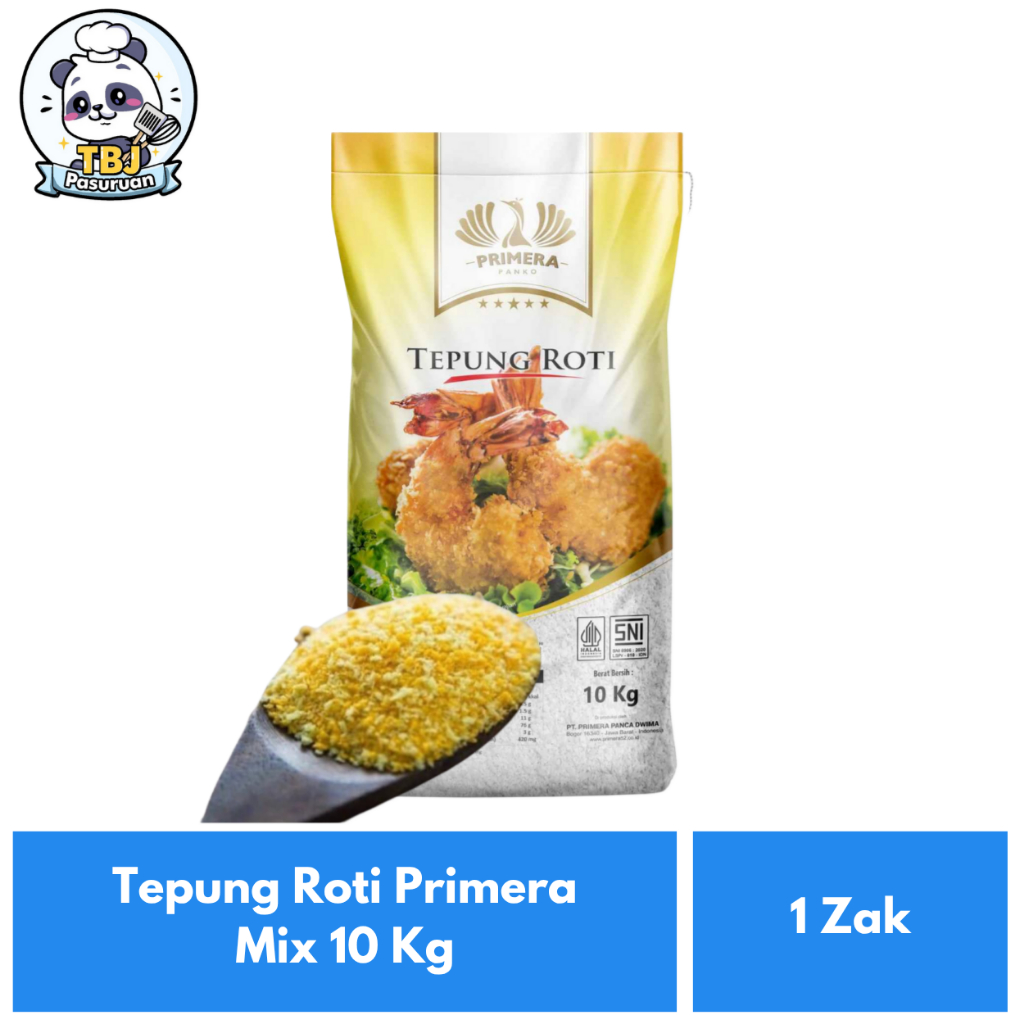 

Tepung Roti Primera Mix 10 Kg Kemasan 1 Zak