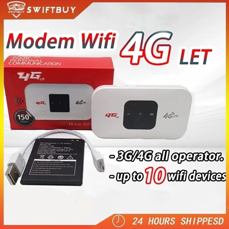 MIFI MODEM WIFI 4G UNLOCK OPERATOR Perdana By.u/ 150 Mbps 4G Portable Mobile WiFi USB Mobile WiFi Mo