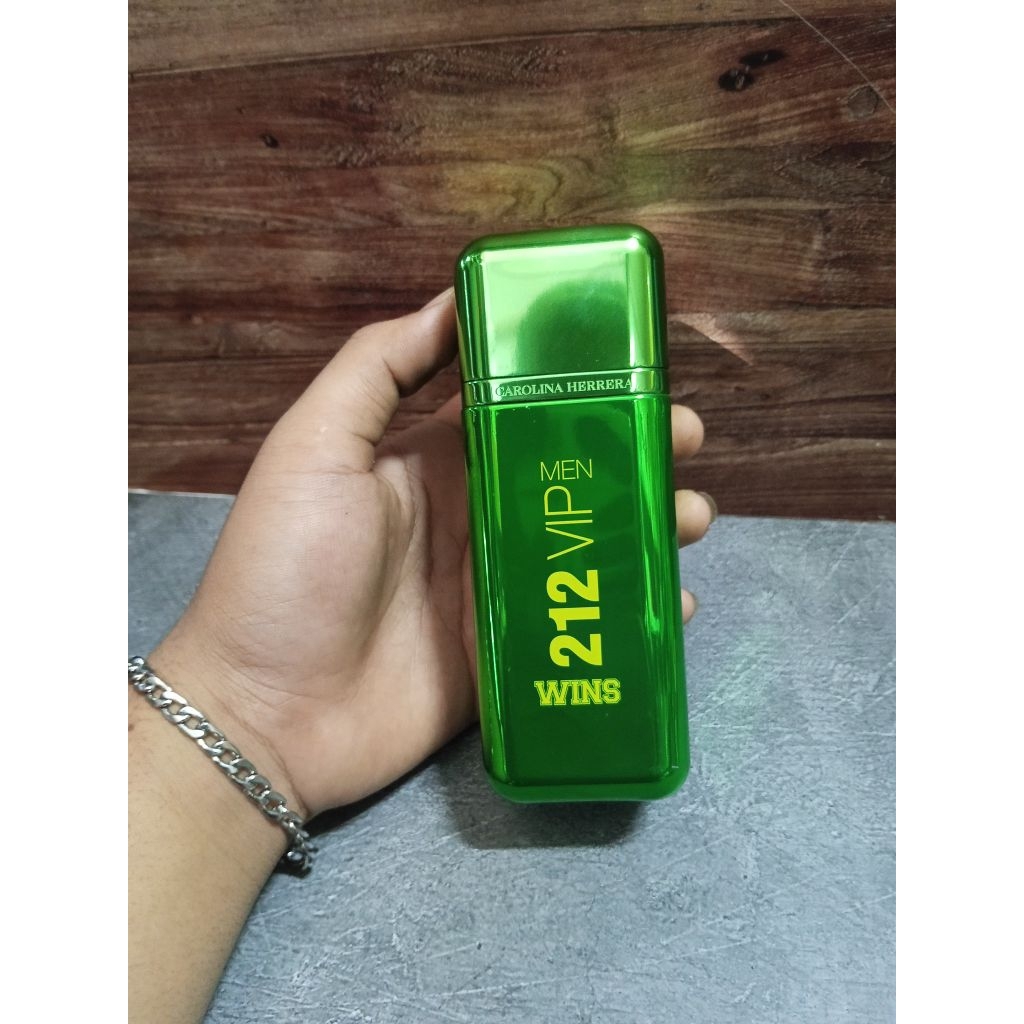 212 VIP men wins 100ml original rijeck nonbox/tester