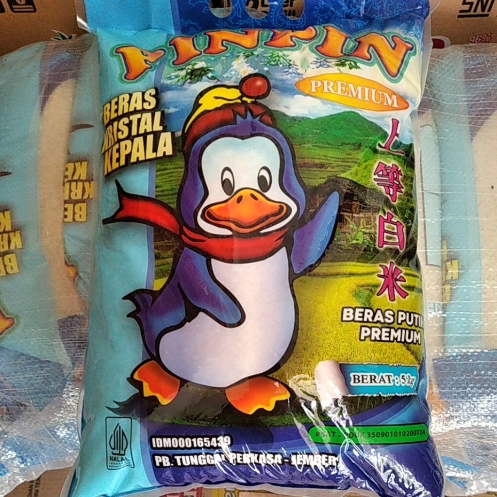 

beras pin pin kemasan 5kg