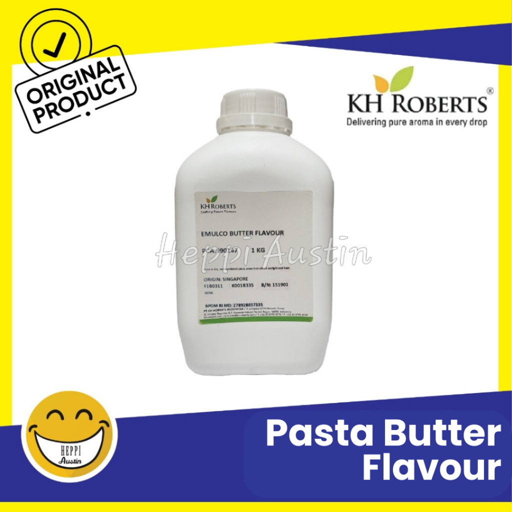 

Essen Pasta Butter Flavour KH Perisa Bahan Baking 50 ML