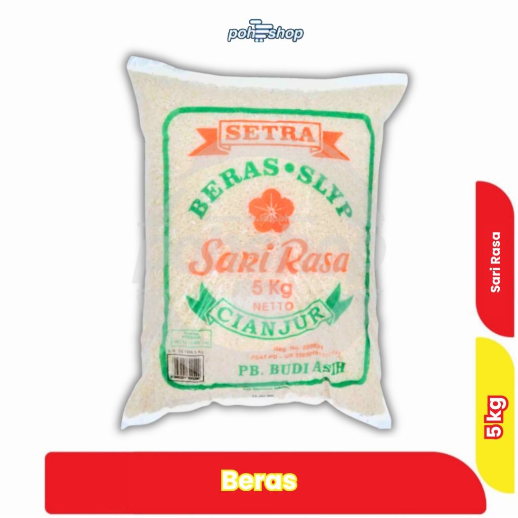 

[Budi Asih] Beras Setra Sari Rasa 5 kg