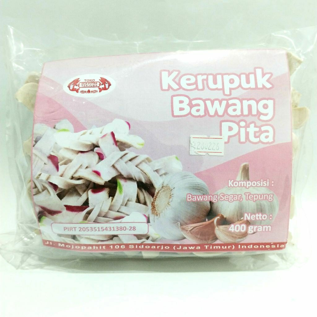 

DUA PUTRA TANJUNG | KERUPUK BAWANG PITA PUTIH