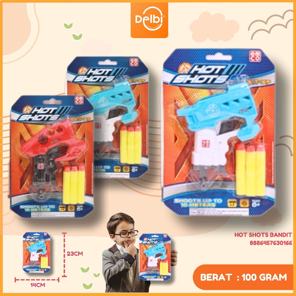 Emco Hot Shots Bolt FX Red&Black A MAINAN EMCO SHOTS BANDIT