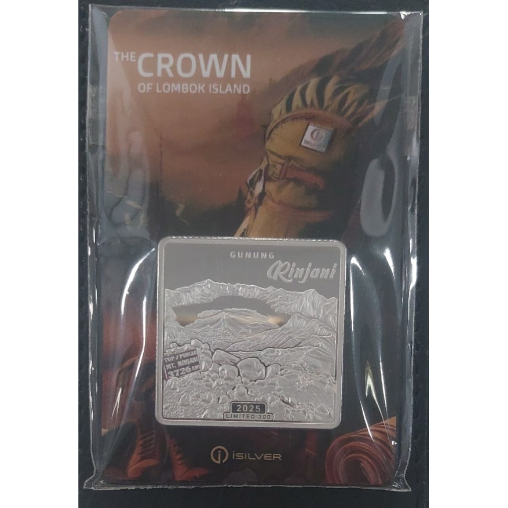 Perak I Silver Rinjani Antiq 2025 1 oz Limited / logam mulia perak
