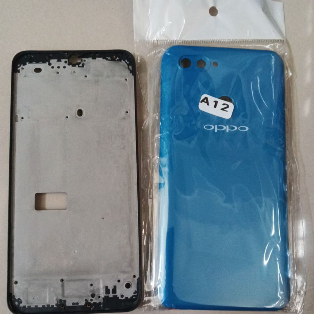 casing housing kesing fullset frame + backdoor Oppo 12