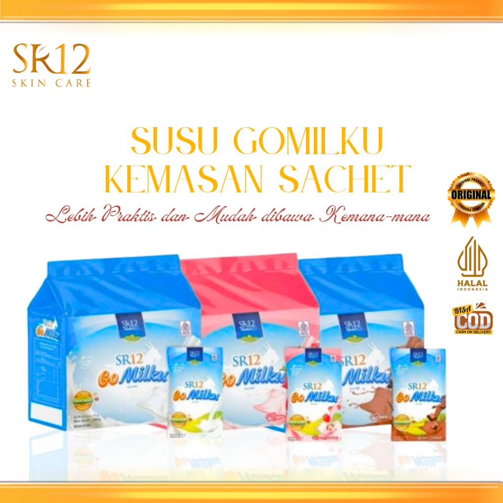 

Gomilku Sachet SR12 Susu Kambing Etawa Isi 40pcs