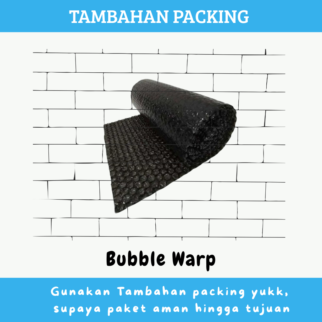 

Bubble warp | Packing extra aman | tambahan packing