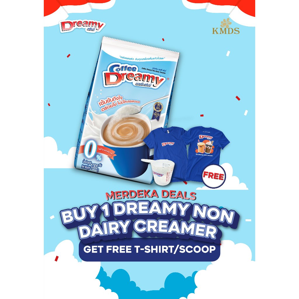 

DREAMY NON DAIRY CREAMER 1KG