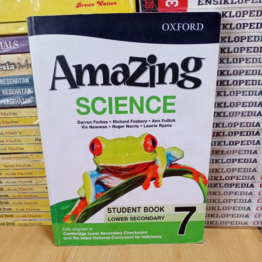 Buku Original AMAZING SCIENCE 7 STUDENT BOOK LOWER SECONDARY Oxford