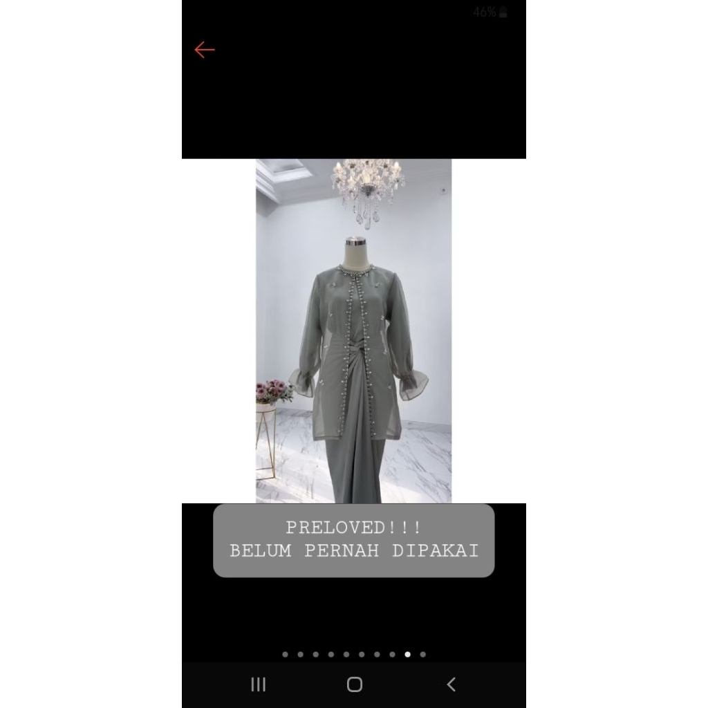 PRELOVED KEBAYA ONE SET