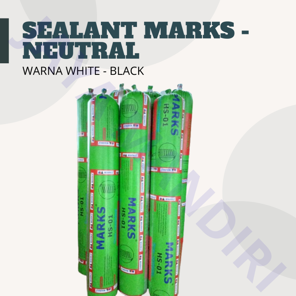 JMG - LEM KACA ALUMUNIUM LONTONG SOSIS NEUTRAL MARKS LEM SEALANT SILICONE KACA ORIGINAL 100%