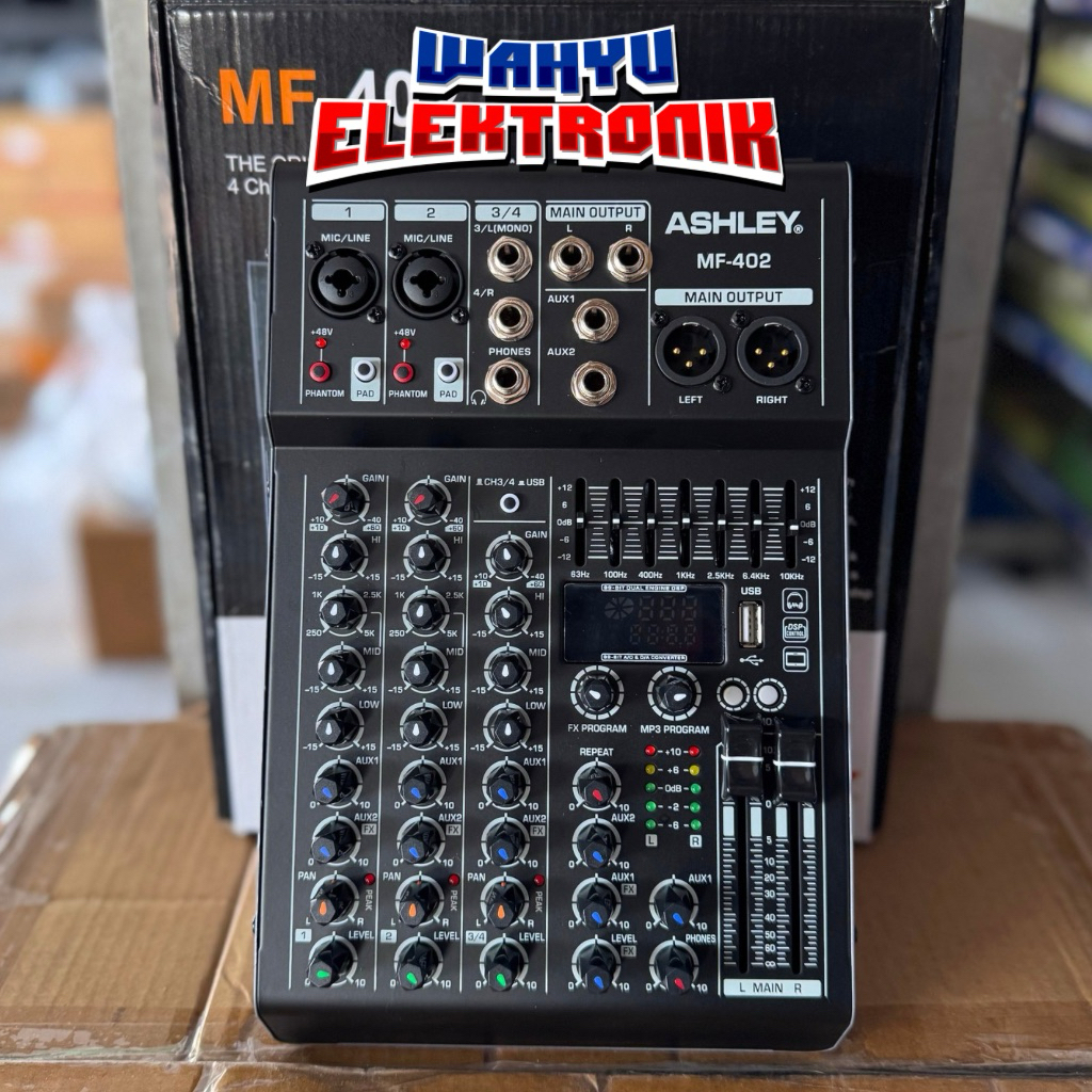 Mixer Ashley MF402 // Mixer Ashley 4ch