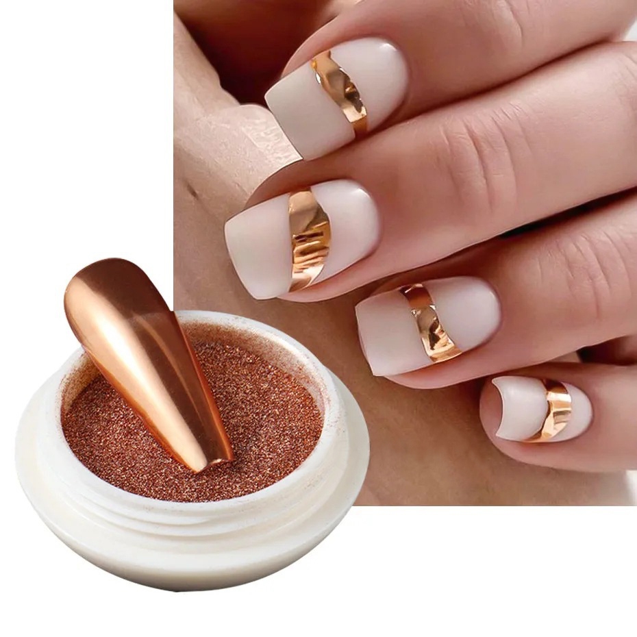 Chrome Powder Nail Art | Magic Chrome Powder | Chrome