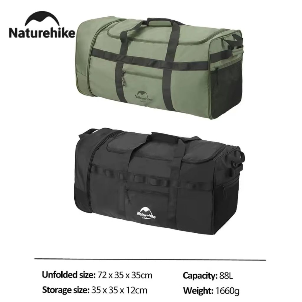 Koper lipat Naturehike NH21LX003 XS03 88L folding tug bag
