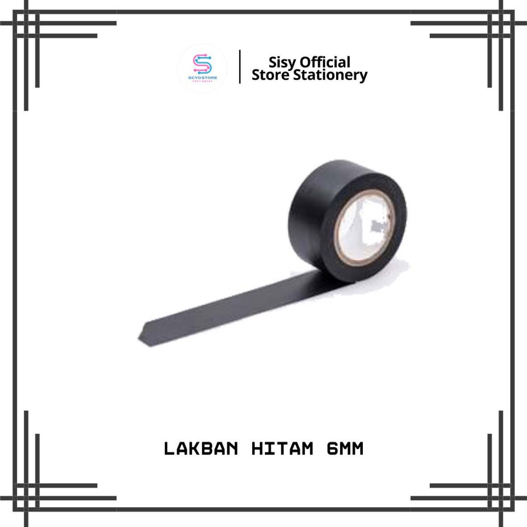 

Solasi Isolasi Solatip Listrik Kabel Hitam PVC