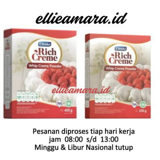 

ELLENKA Whipping Bubuk Krim 200 - 400gr / ELLENKA WHIP CREME POWDER