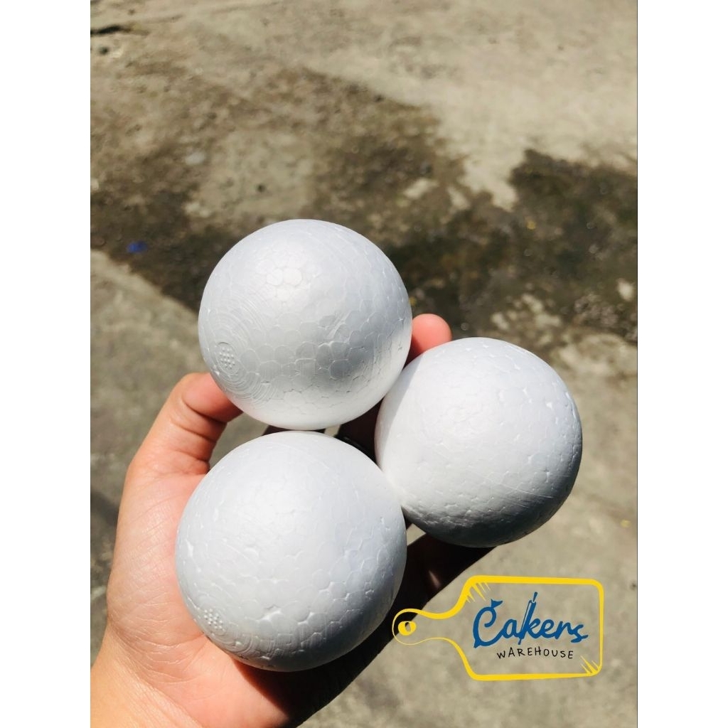 Bola gabus 6 diameter gabus /styrofoam