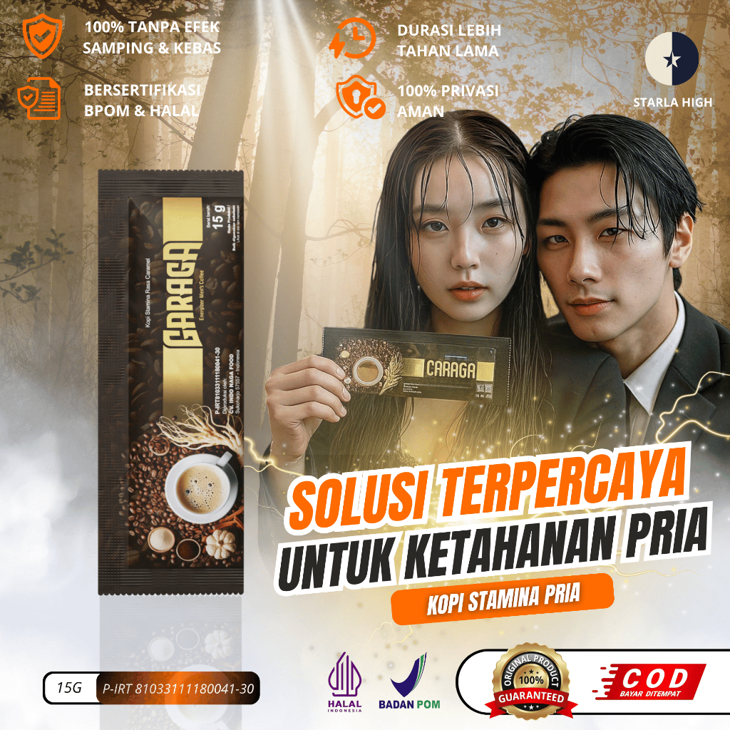 

Kopi Garaga Minuman Stamina Pria Tahan Lama Ekstrak Ginseng Bpom Original 1 Sachet