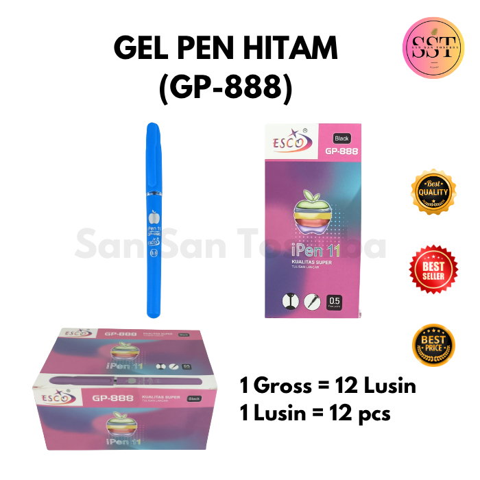 

[SST] Pena Jel Gel Ink Pen iPen 14 Gel Pen 0.5 mm GP-888
