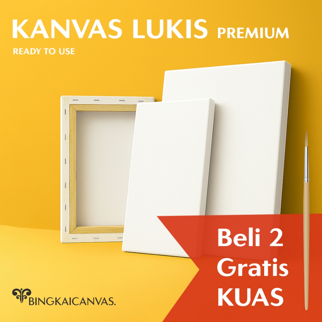 

Kanvas Lukis Berbagai Macam Ukuran / Canvas Lukis BC Premium
