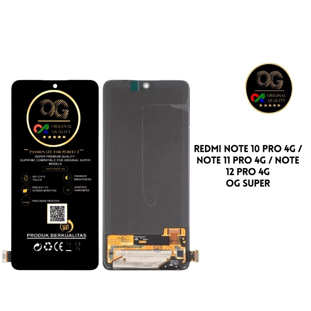 LCD TOUCHSCREEN XIOMI REDMI NOT 10 PRO 4G/REDMI NOT 11 PRO 4G/NOT 12 PRO 4G OG SUPER