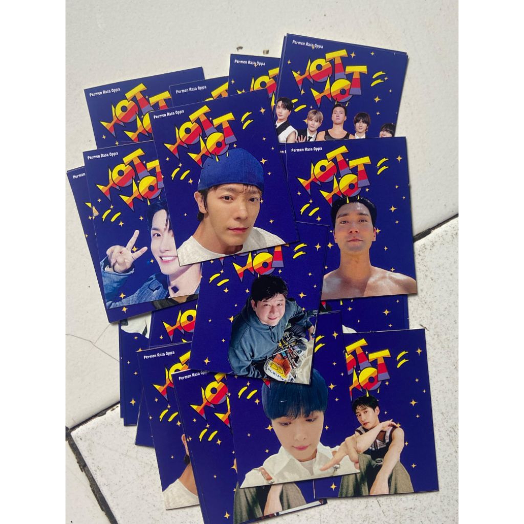 

STICKER HOT HOT OPPA Permen