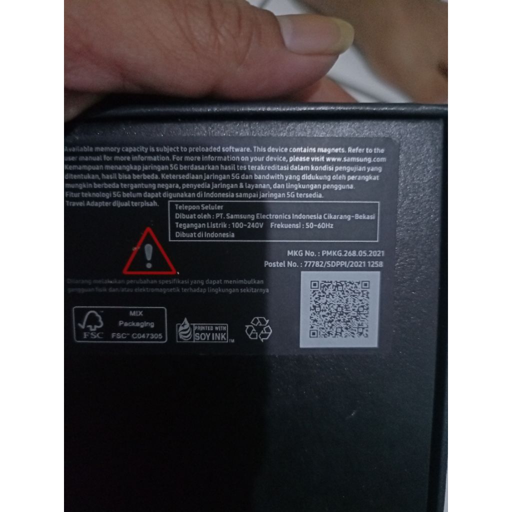 box hp Samsung galaxy z flip