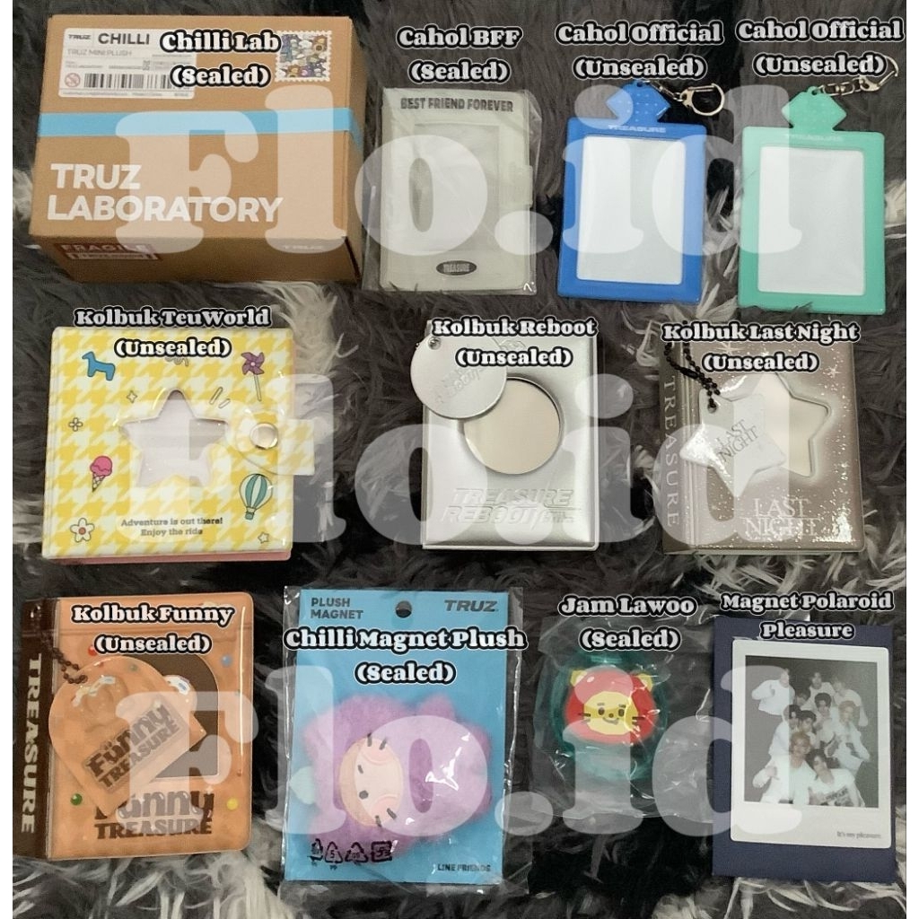 (OFFICIAL/SIAP KIRIM) Treasure Cahol, Kolbuk & Truz