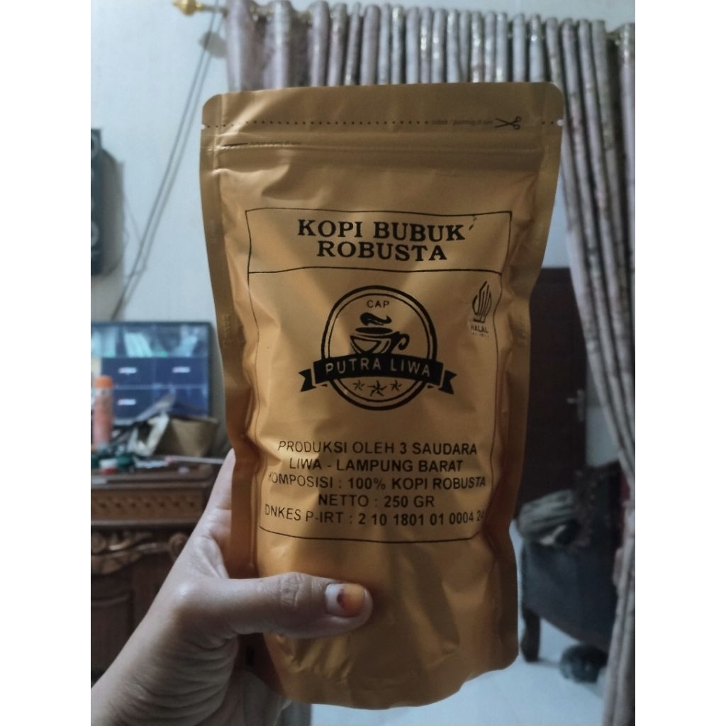 

kopi putra liwa kemasan premium