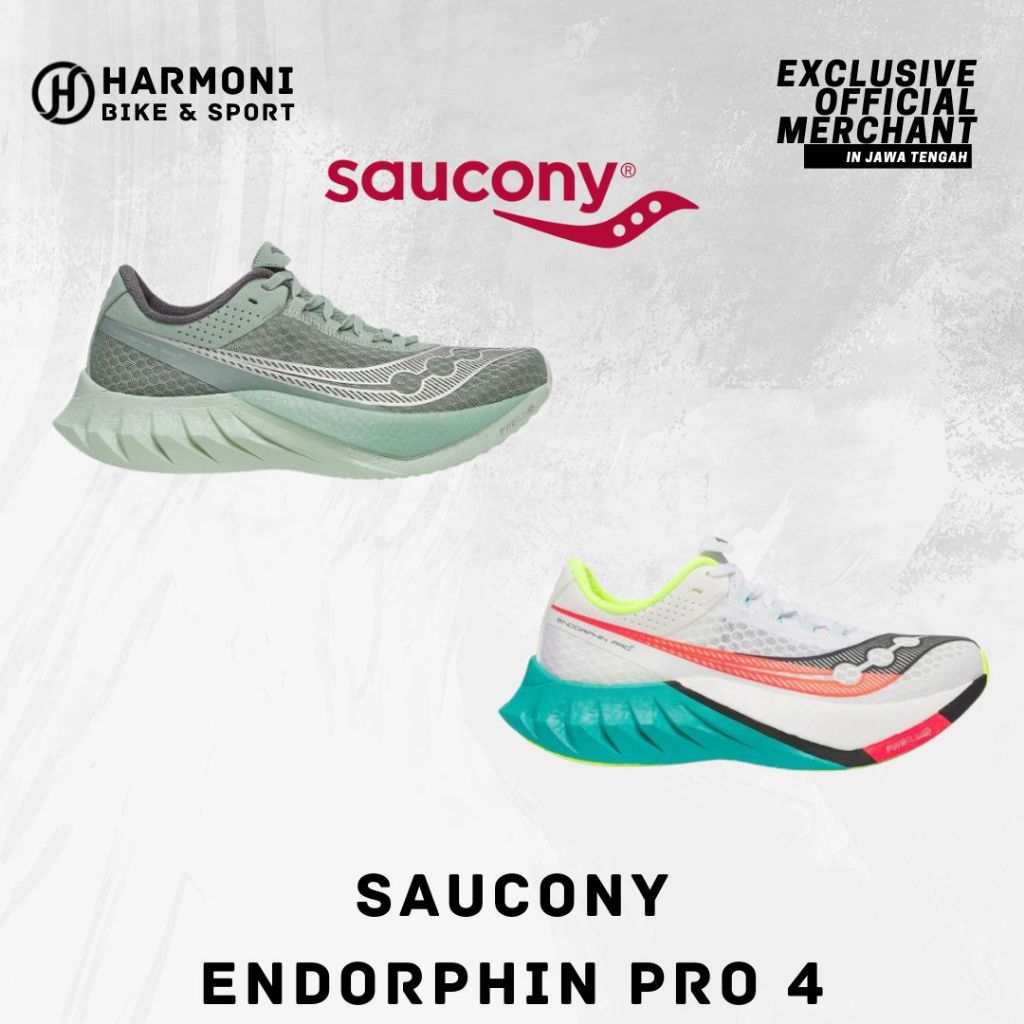 Saucony Endorphin Pro 4 Men Sepatu Olahraga Pria