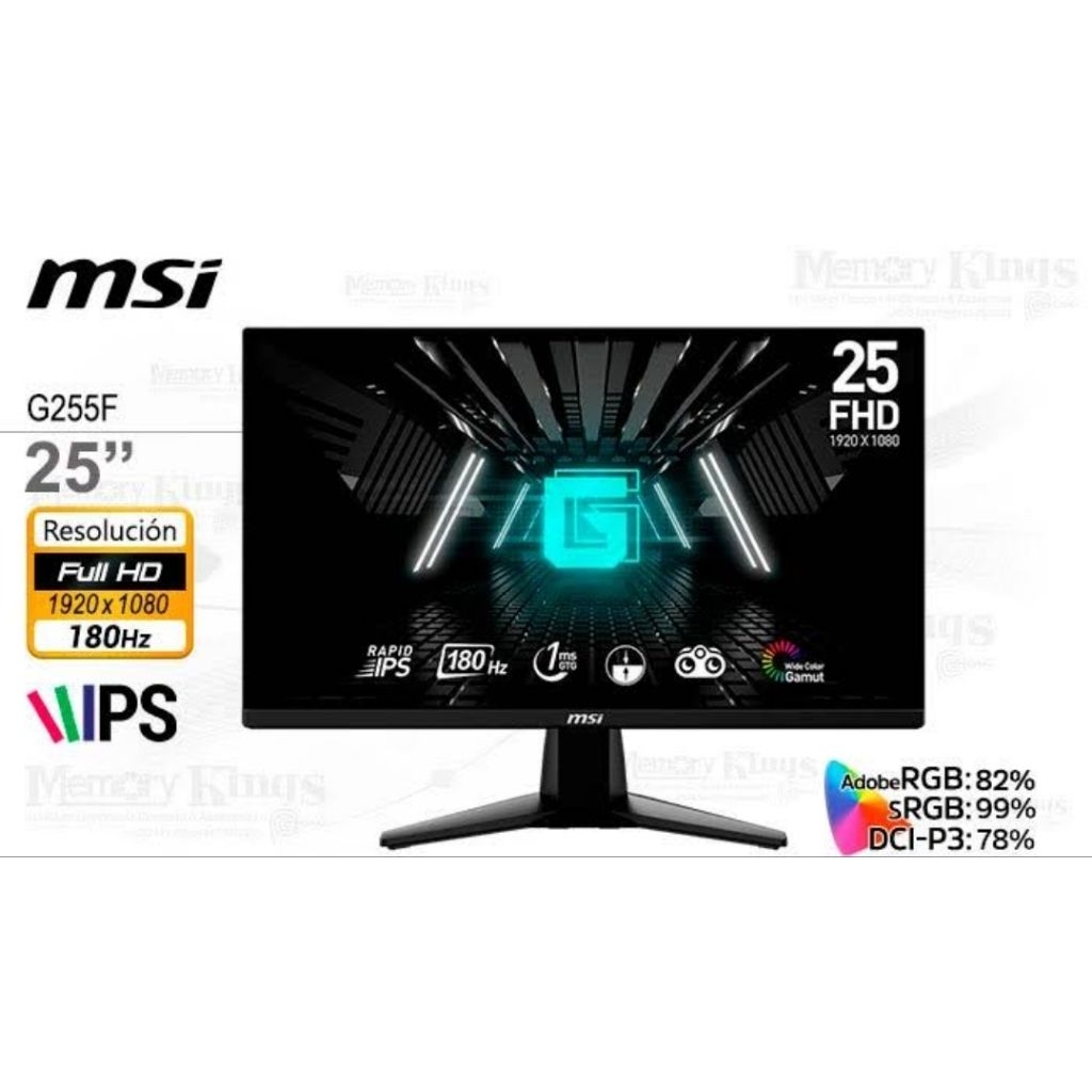 MSI G255F Monitor Gaming