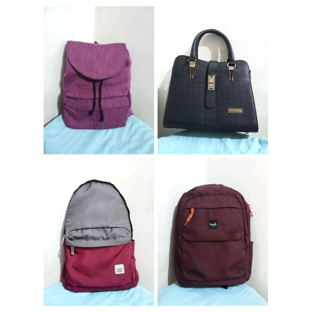 Tas Exsport Season Ransel Backpack Sekolah PRELOVED