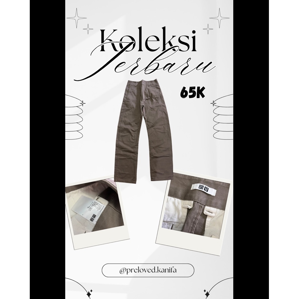 Celana Bahan Uniqlo
