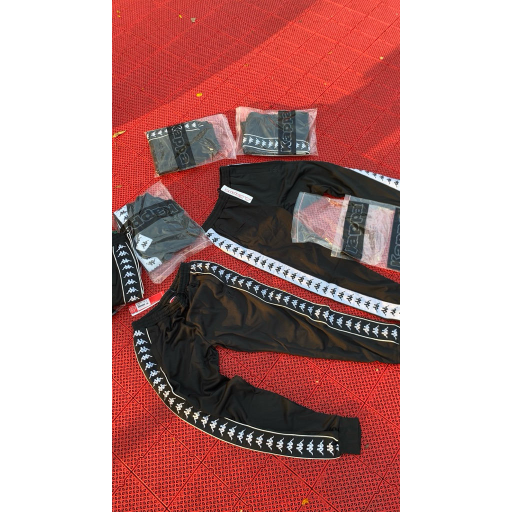 Kappa Taped Trackpant Original (Bukan Jogger)