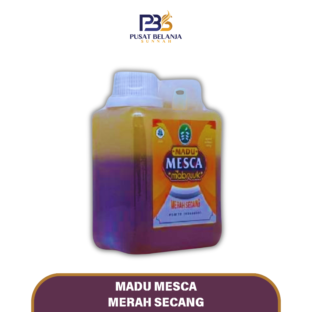 

Madu Asli Murni Mesca Merah Secang - Meningkatkan Metabolisme, Mengobati Berbagai Macam Penyakit - Mabruuk