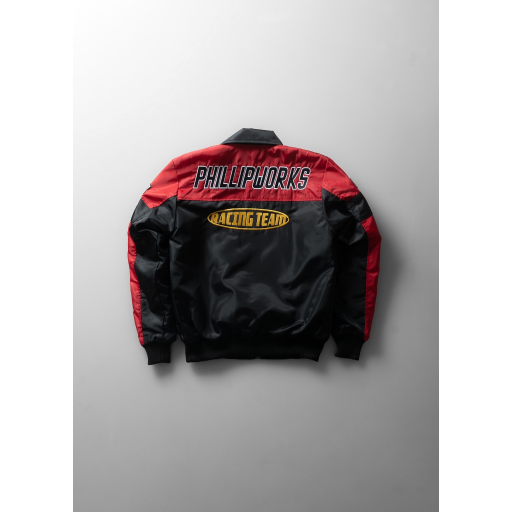 Blazing Red Jacket Phillip Works