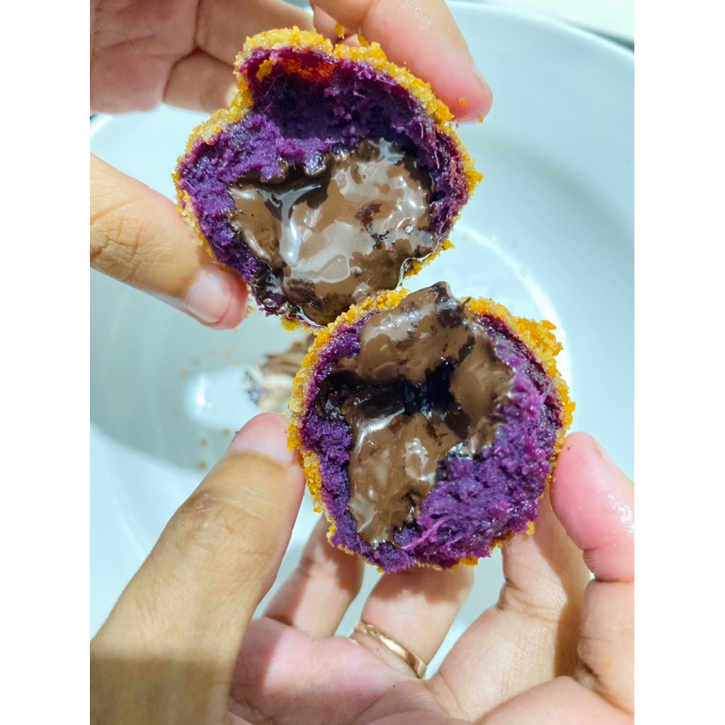 

Bola ubi coklat lumer/bola ubi frozenfood/bola ubi homade viral