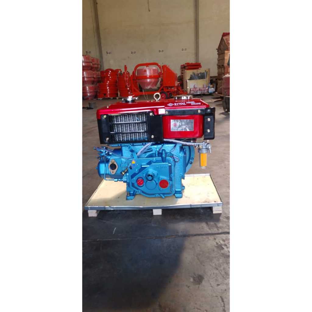 Engine Radiator + Lamp DgoldF R175NL | MESIN DIESEL RADIATOR LAMPU R175NL D GOLD F