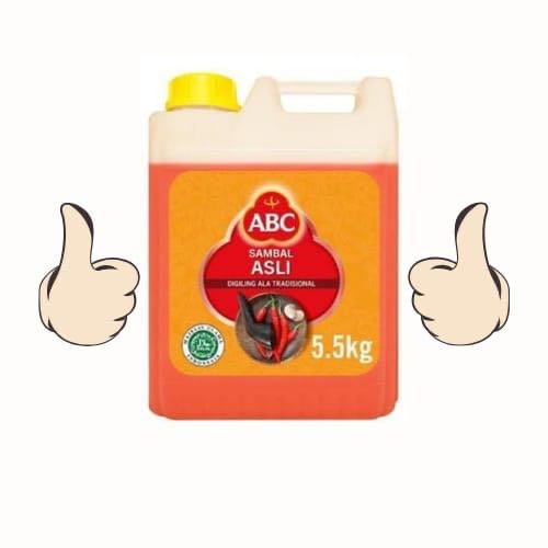

ABC Saos Sambal Asli Jerigen 5,5kg